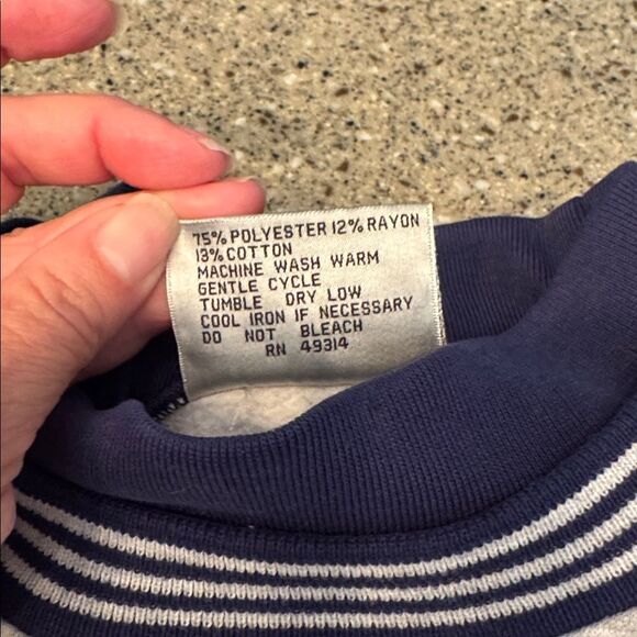 GEAR Vintage 90s Y2K Auburn Tigers Mock Neck Sweatshirt - Picture 9 of 9